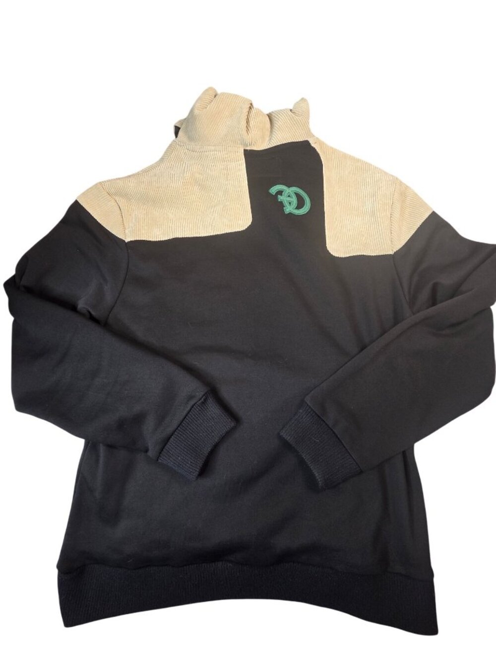Frost Originals F5755 MonaLisa Corduroy Hoodie, Black, Men's Medium - Picture 3 of 9
